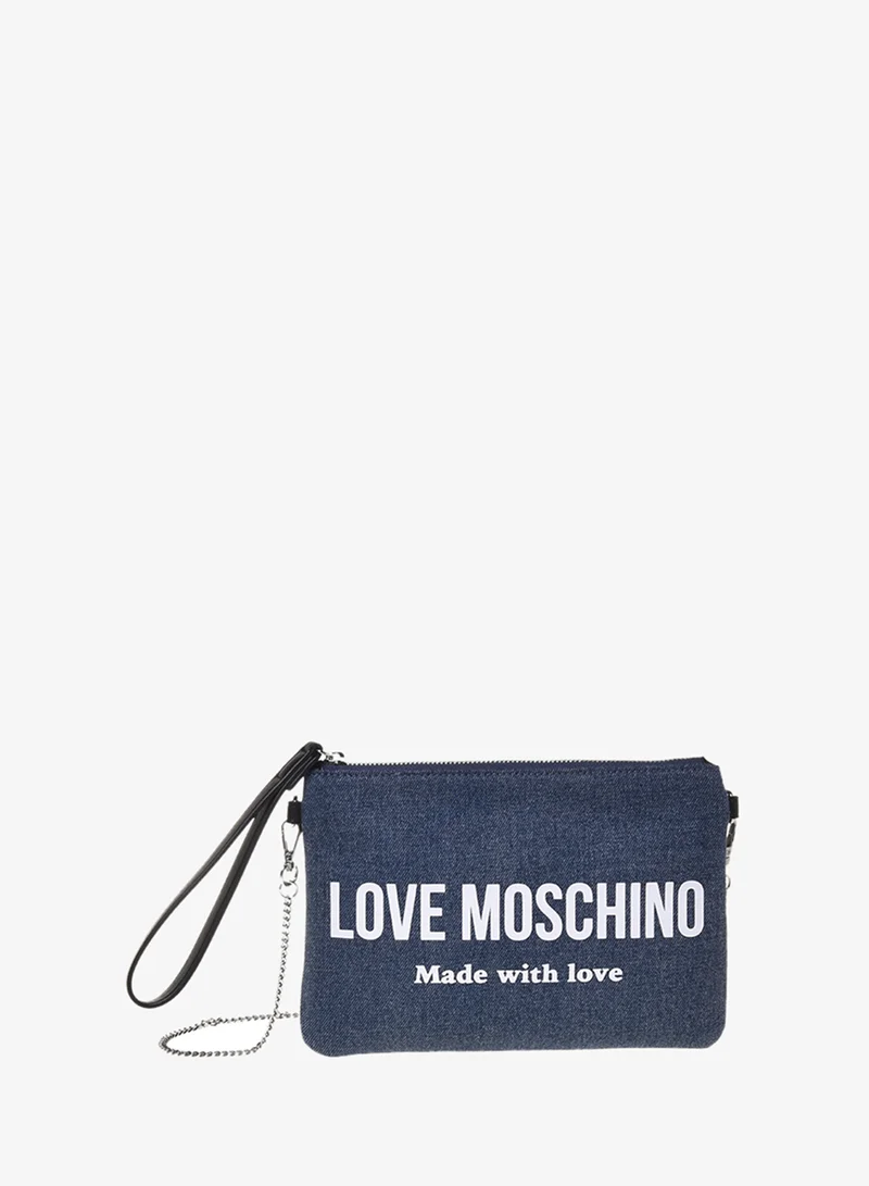 Signature Love Denim Wallet